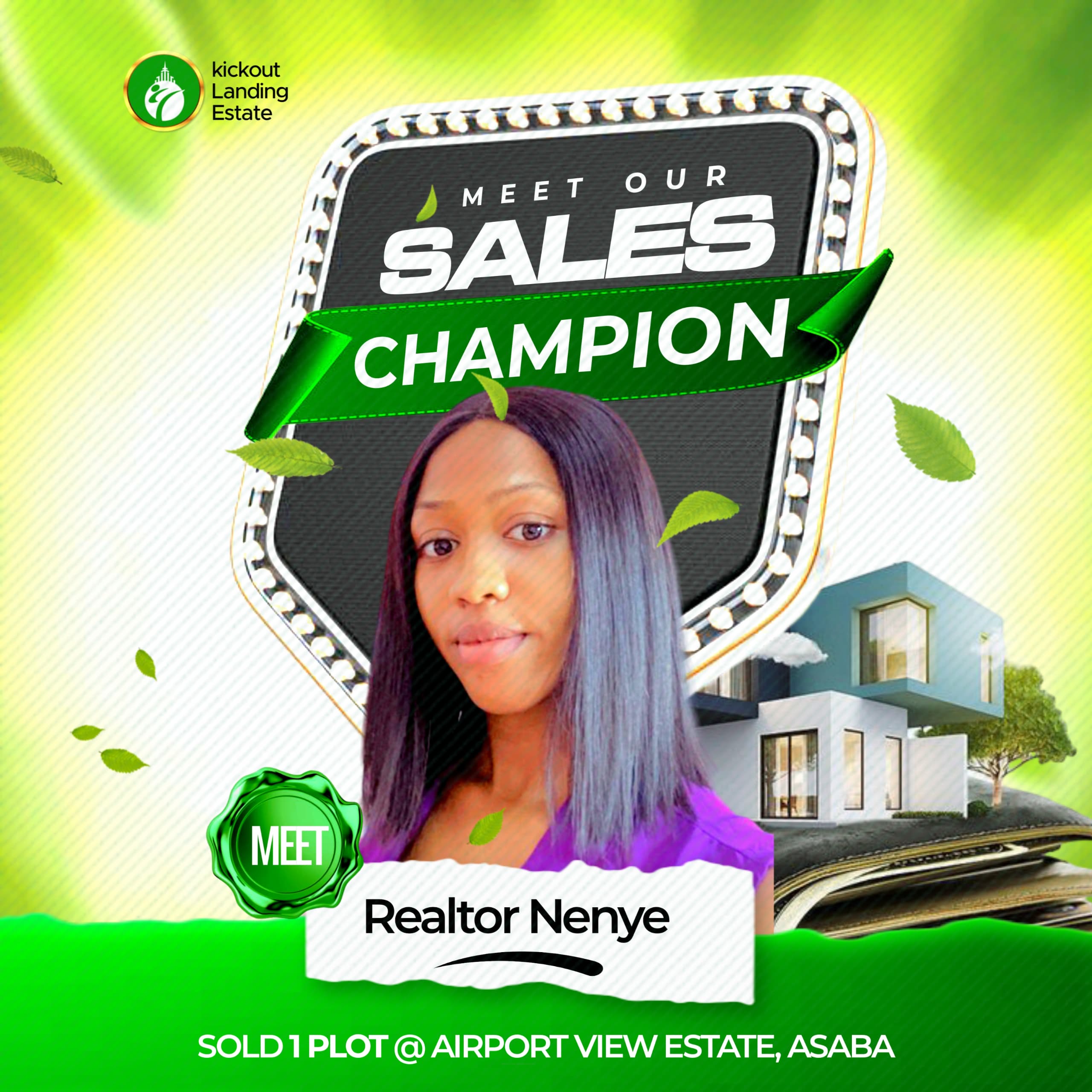 Realtor Nenye sales champion profile