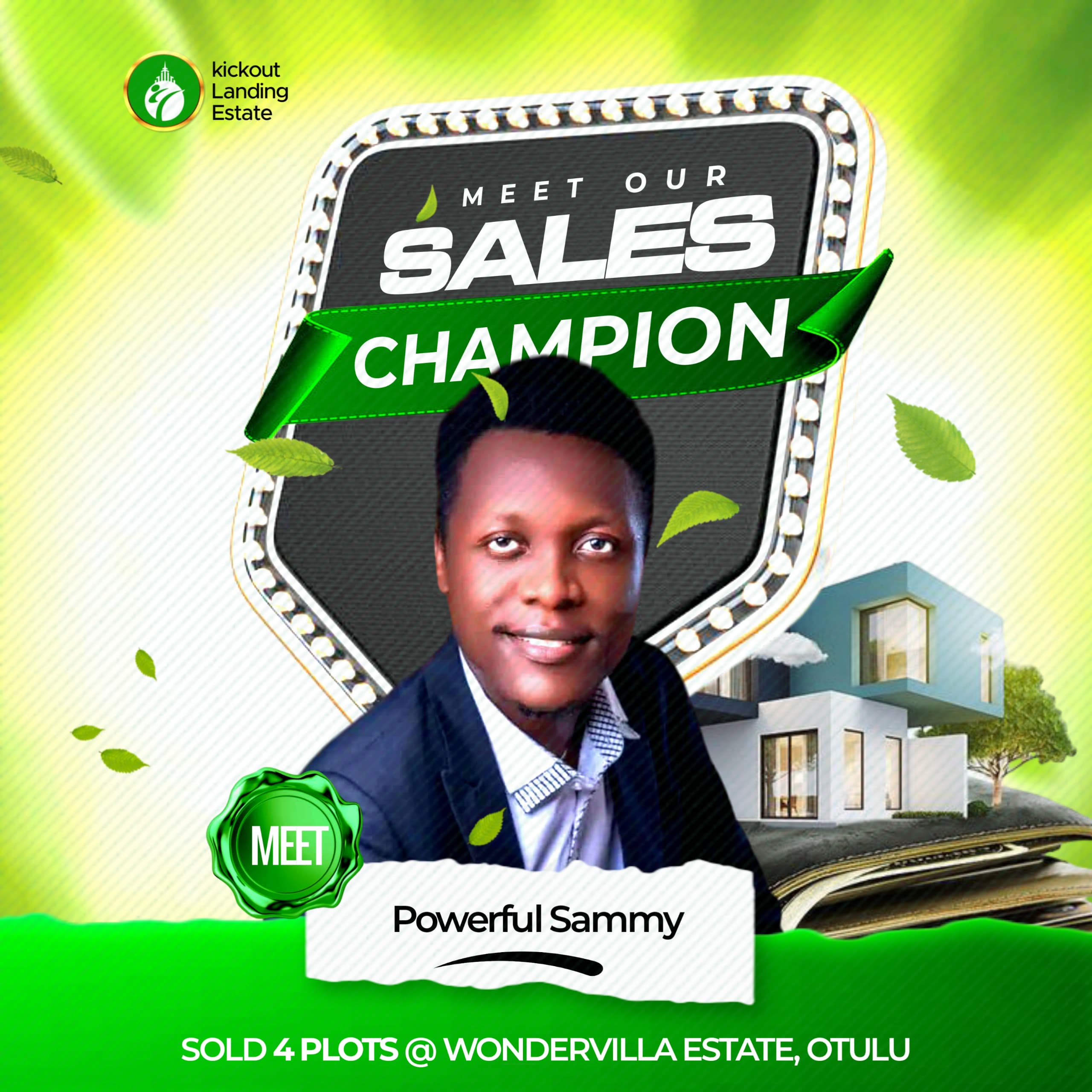 Powerful Sammy sales champion profile